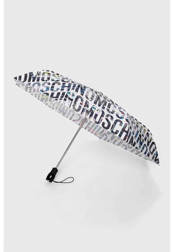 MOSCHINO - Moschino - Parasol. Kolor: biały. Materiał: materiał