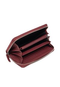 Armani Exchange Duży Portfel Damski 948068 CC783 UA343 Bordowy. Kolor: czerwony. Materiał: skóra #3