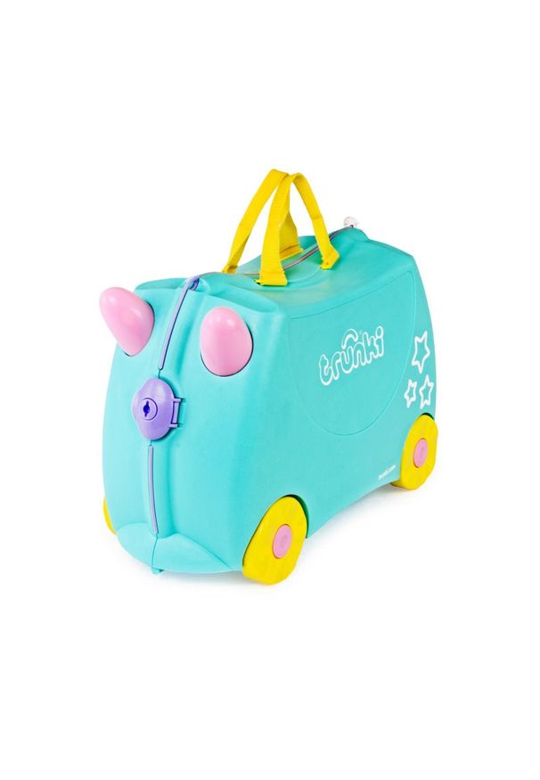 Trunki Jednorożec Una + naklejki TRU-0287. Materiał: guma. Styl: młodzieżowy, wakacyjny