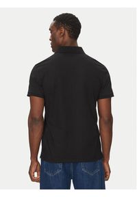 Calvin Klein Jeans Polo LV040HM281 Czarny Regular Fit. Typ kołnierza: polo. Kolor: czarny. Materiał: bawełna #3
