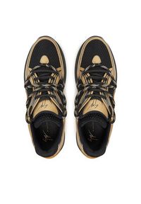 Giuseppe Zanotti Sneakersy RM50008 Złoty. Kolor: złoty. Materiał: materiał #3