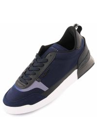 CRUYFF - Sneaker Cruyff Contra Navy 44 - Luksusowe skórzane buty turystyczne. Kolor: niebieski. Materiał: skóra