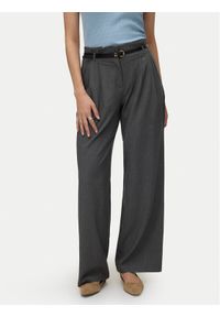 Vero Moda Spodnie materiałowe Tahia 10340300 Szary Wide Leg. Kolor: szary. Materiał: syntetyk #1