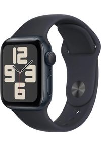 APPLE - Smartwatch Apple Watch SE GPS + Cellular 40mm Midnight Alu Sport S/M Granatowy (MXGC3ET/A). Rodzaj zegarka: smartwatch. Kolor: niebieski. Styl: sportowy