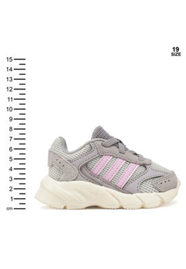 Adidas - adidas Sneakersy Crazychaos 2000 JI1638 Szary. Kolor: szary. Materiał: materiał