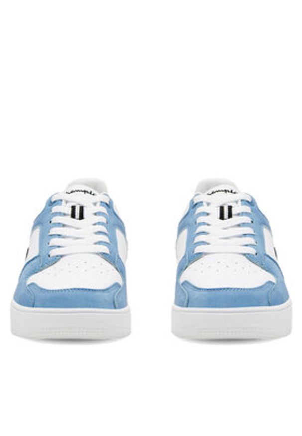 Champion Sneakersy Rebound 2.0 Low S11726-WW001 Niebieski. Kolor: niebieski. Materiał: skóra