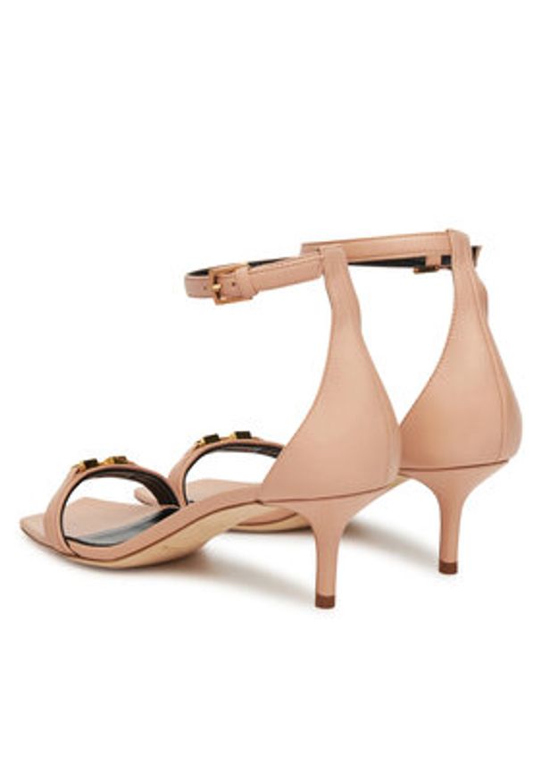 Elisabetta Franchi Sandały SA59L51E2 181 Różowy. Kolor: różowy. Materiał: skóra