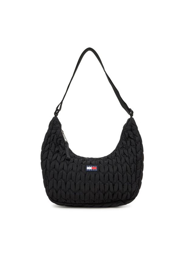 Tommy Jeans Torebka Tjw Urban Quilted AW0AW17546 Czarny. Kolor: czarny