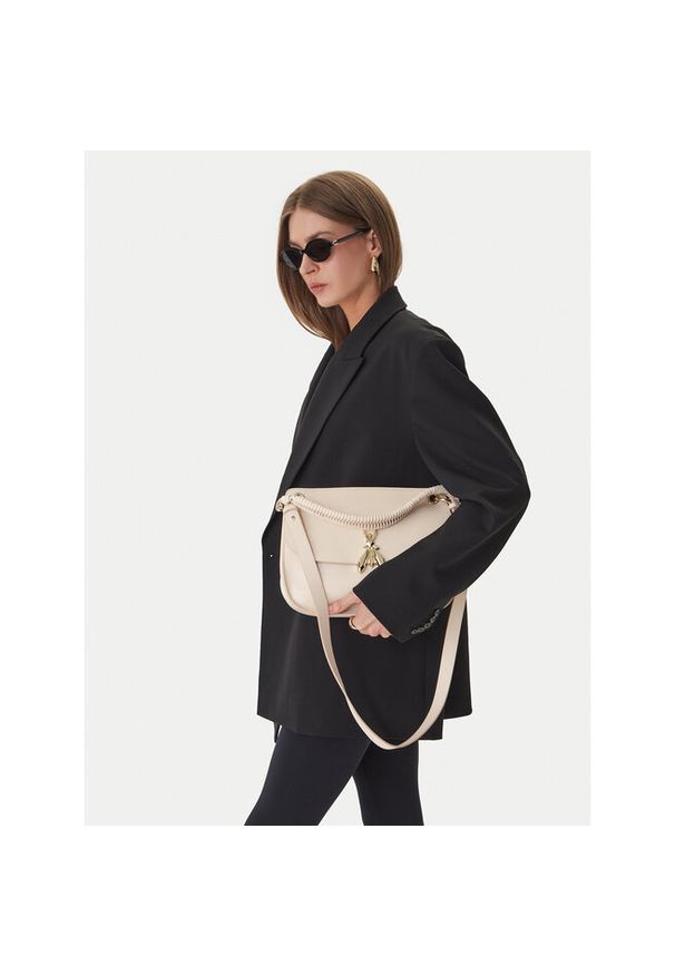 Torebka Patrizia Pepe. Kolor: kremowy