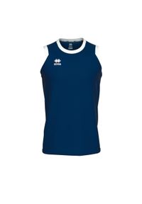 ERREA - Koszulka dla dzieci Errea Dayton. Kolor: biały, niebieski, wielokolorowy. Materiał: skóra. Wzór: kolorowy. Sport: koszykówka #1