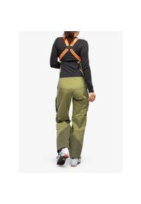 ORTOVOX - Spodnie skiturowe damskie Ortovox 3L Deep Shell Bib Pants. Kolor: zielony