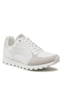 Trussardi Jeans - Trussardi Sneakersy 77A00488 Biały. Kolor: biały. Materiał: materiał #4
