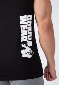 GORILLA WEAR - Oswego S Z kapturem Koszulka - Czarny. Typ kołnierza: kaptur. Kolor: czarny. Długość rękawa: bez rękawów. Styl: sportowy