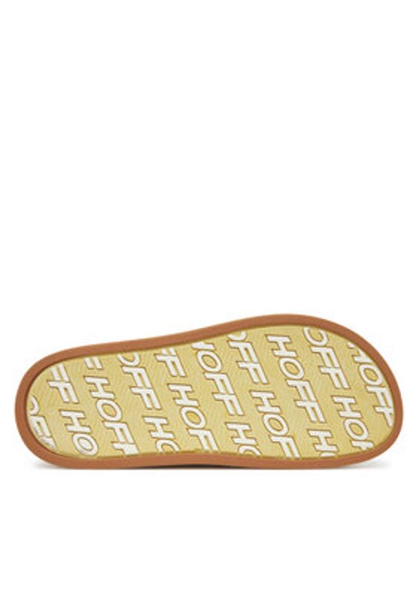 HOFF Sandały Road 12412004 Khaki. Kolor: brązowy. Materiał: skóra