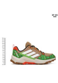 Adidas - adidas Trekkingi Minecraft Terrex Ax4R Hiking JR1289 Brązowy. Kolor: brązowy. Materiał: materiał. Model: Adidas Terrex. Sport: turystyka piesza #5