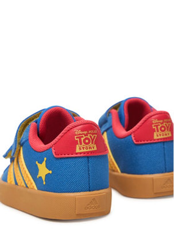Adidas - adidas Sneakersy Pixar Toy Story Vl Court 3.0 JQ4381 Niebieski. Kolor: niebieski. Materiał: materiał. Wzór: motyw z bajki