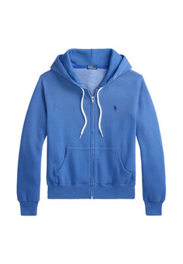 Polo Ralph Lauren Bluza 211971699502 Niebieski Relaxed Fit. Typ kołnierza: polo. Kolor: niebieski. Materiał: bawełna