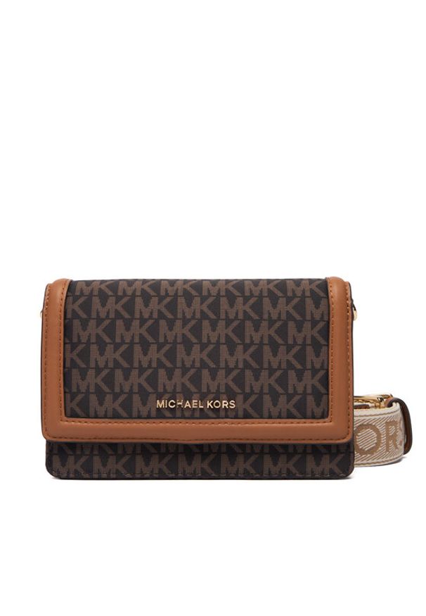 MICHAEL Michael Kors Torebka Jet Set 32T4GJ6C1O Brązowy. Kolor: brązowy