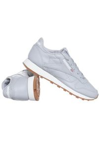 Buty do chodzenia damskie Reebok Classic. Kolor: wielokolorowy, niebieski, szary. Materiał: materiał, skóra, syntetyk. Szerokość cholewki: normalna. Model: Reebok Classic. Sport: turystyka piesza
