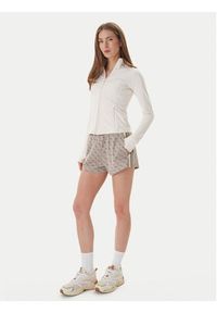 Guess Szorty sportowe V6GD02 K2959 Beżowy Regular Fit. Kolor: beżowy. Materiał: syntetyk #4