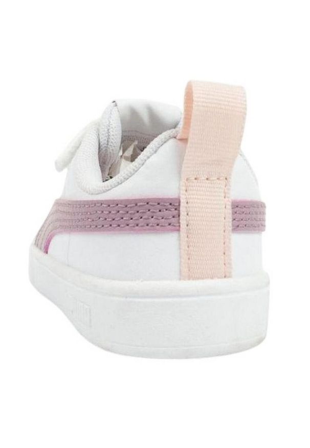 Puma - Dziecięce/Trenery Rickie. Kolor: różowy, biały, wielokolorowy. Sport: turystyka piesza