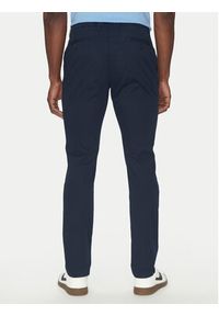 Michael Kors Chinosy CS4301KDR2 Granatowy Slim Fit. Kolor: niebieski. Materiał: lyocell #4