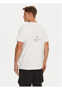 OFF-WHITE - Off-White T-Shirt OMAA027G198770120188 Biały Regular Fit. Kolor: biały. Materiał: bawełna