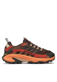 Merrell Sneakersy Moab Speed 2 J037531 Pomarańczowy. Kolor: pomarańczowy. Materiał: materiał