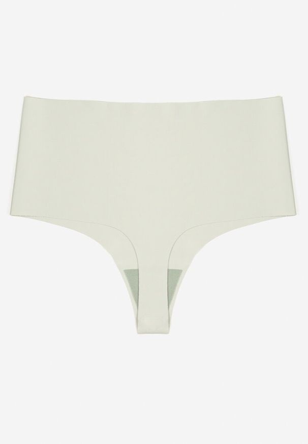 Renee - Jasnozielone Bezszwowe Majtki High Waist Kolunea. Stan: podwyższony. Kolor: zielony
