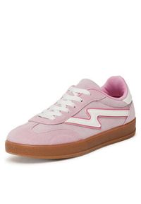DeeZee Sneakersy AM25218 Różowy. Kolor: różowy. Materiał: materiał #11