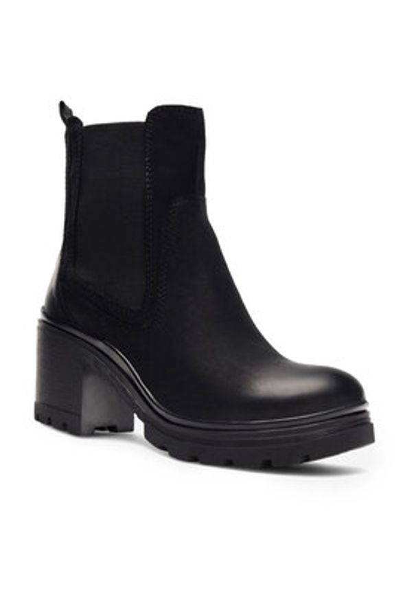 Lasocki Botki WI16-24474-01 Czarny. Kolor: czarny. Materiał: materiał