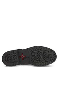 Geox Botki D36UPA-04322 C9999 Czarny. Kolor: czarny. Materiał: skóra