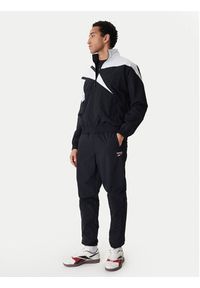Reebok Spodnie dresowe Barrett RK25552CCM Czarny Regular Fit. Kolor: czarny. Materiał: syntetyk #4