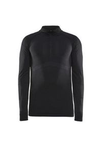 Koszulka 1/4 z długim rękawem Craft Active Intensity. Kolor: czarny. Długość rękawa: długi rękaw. Długość: długie. Sezon: zima. Sport: outdoor, bieganie #1