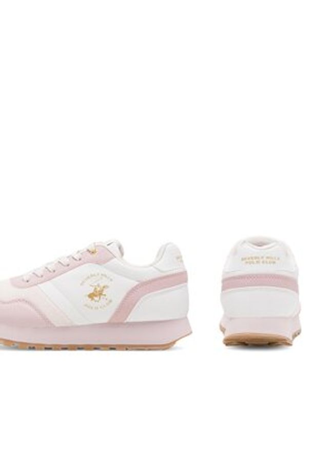 Beverly Hills Polo Club Sneakersy SK-08031 Różowy. Kolor: różowy. Materiał: materiał