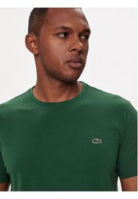 Lacoste T-Shirt TH0998 Zielony Regular Fit. Kolor: zielony. Materiał: bawełna