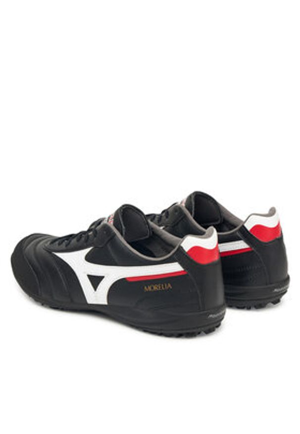 Mizuno Buty do piłki nożnej Morelia Sala Pro Tf Q1GB2513 Czarny. Kolor: czarny. Materiał: skóra