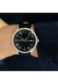 Armani Exchange Zegarek Hampton AX2101 Czarny. Kolor: czarny