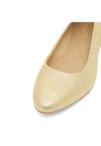 Lasocki Baleriny RST-KAJA-28 Złoty. Kolor: złoty. Materiał: skóra #5