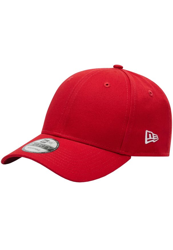 Czapka New Era Flag 9forty. Kolor: czerwony. Materiał: bawełna. Styl: sportowy