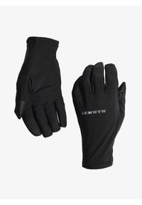 Rękawiczki do smartfona Mammut Stretch Glove. Kolor: czarny