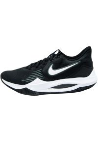 Buty do chodzenia męskie Nike Precision V. Zapięcie: sznurówki. Kolor: czarny. Materiał: materiał, tkanina, syntetyk. Szerokość cholewki: normalna. Sport: turystyka piesza