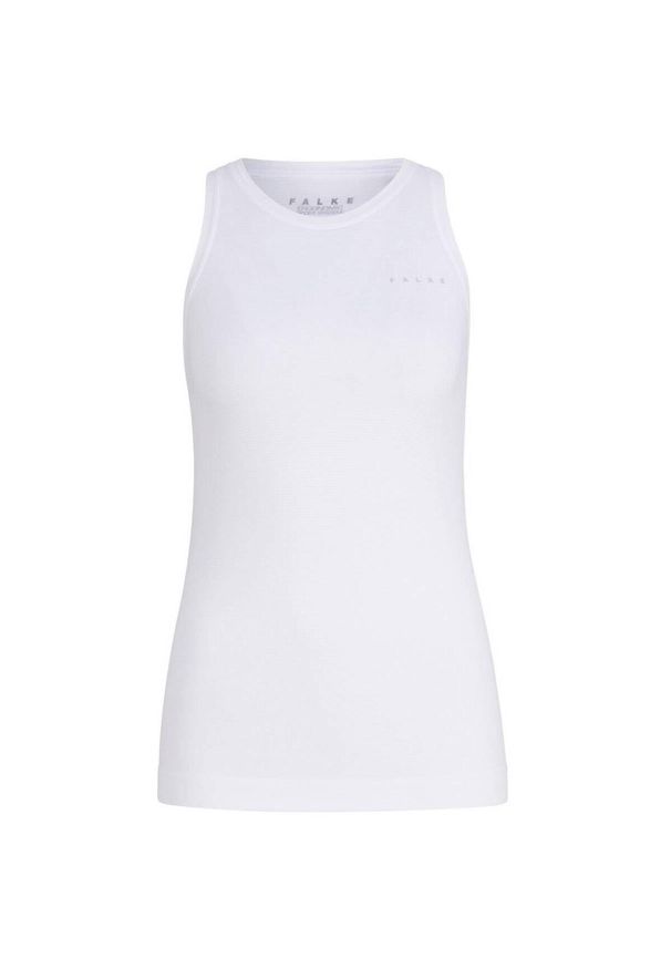 Damski tank top Falke Ultralight Cool. Kolor: biały. Długość rękawa: bez rękawów