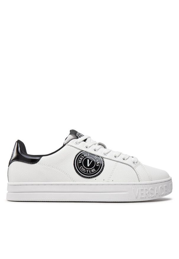 Versace Jeans Couture Sneakersy 76YA3SK1 Biały. Kolor: biały