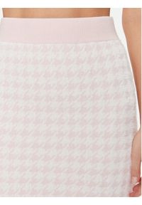 Guess Spódnica mini W4RD65 Z3DA0 Różowy Slim Fit. Kolor: różowy. Materiał: wiskoza