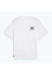 Puma - Koszulka koszykarska męska PUMA Jaws Core Tee II. Kolor: biały. Sport: koszykówka