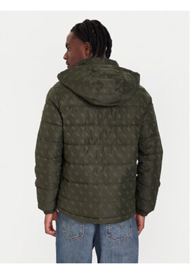 Guess Kurtka zimowa M5BL0B W2322 Khaki Relaxed Fit. Kolor: brązowy. Materiał: syntetyk. Sezon: zima