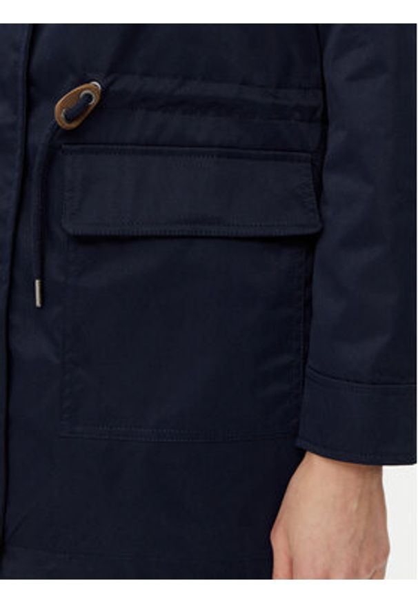 only - ONLY Parka Louise 15312869 Granatowy Regular Fit. Kolor: niebieski. Materiał: syntetyk