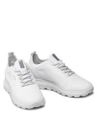 Geox Sneakersy D Spherica A D15NUA 0006K C1000 Biały. Kolor: biały. Materiał: materiał