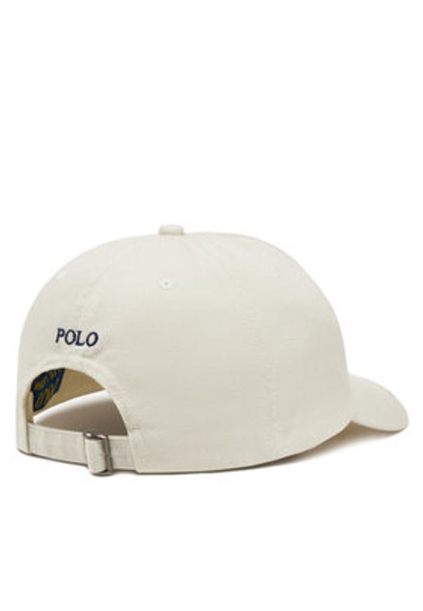 Polo Ralph Lauren Czapka z daszkiem 322785653053 Żółty. Kolor: żółty. Materiał: bawełna, materiał